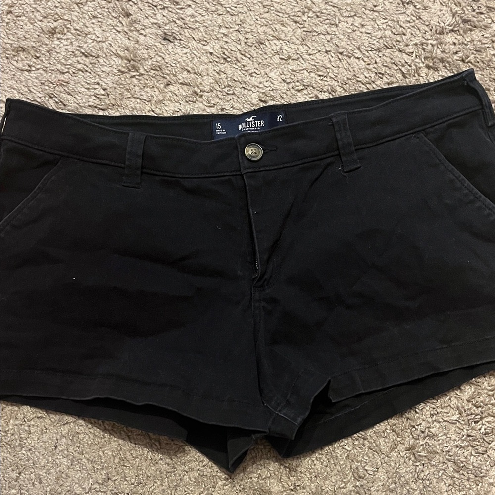 Hollister Women's Dark Jean Shorts